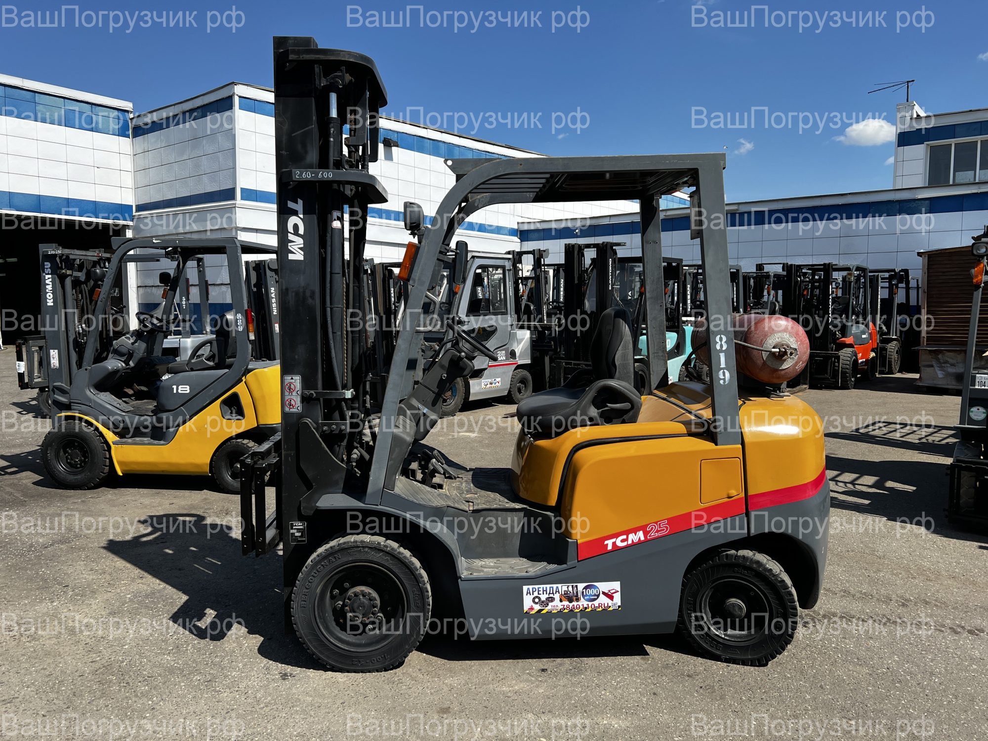 Вилочный погрузчик TCM FG25T3